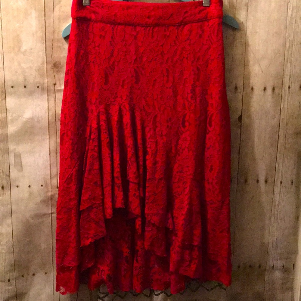 Lace Ruffled Skirt - Picture 6 of 6